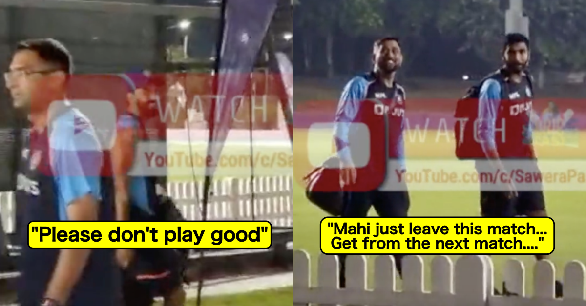 T20 World Cup 2021: Watch - Pakistani Fan Girl Requests MS Dhoni, KL Rahul To Lose The Match; Both Indian Stars Smile Back