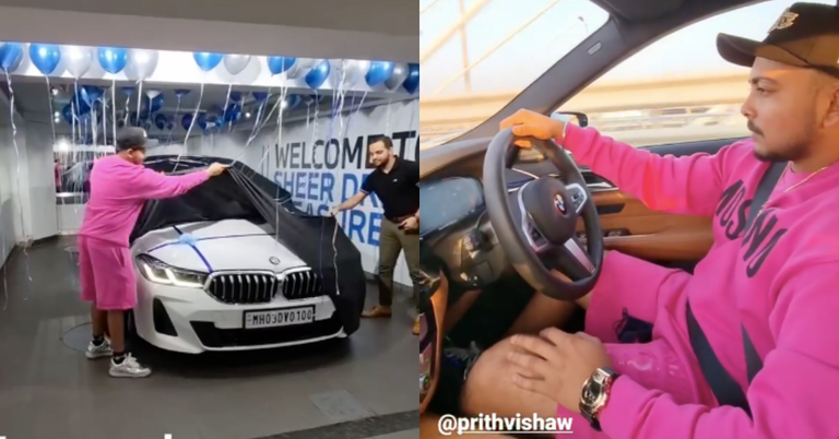 Prithvi Shaw Gifts Himself A BMW Car After IPL 2021
