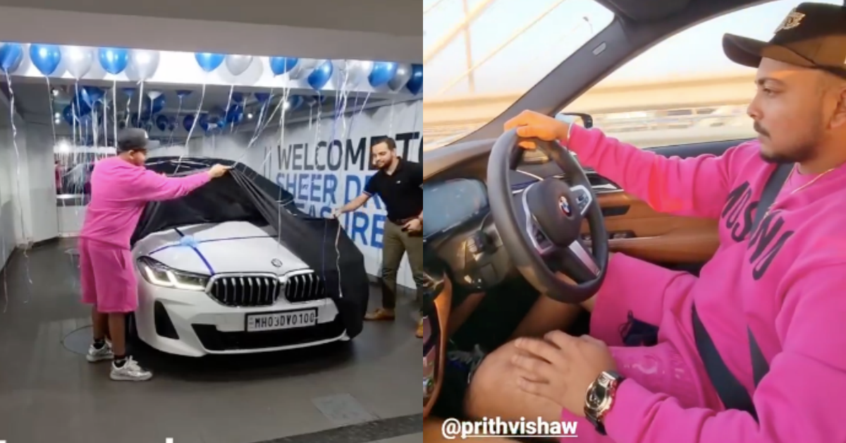 Prithvi Shaw Gifts Himself A BMW Car After IPL 2021