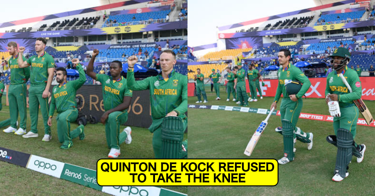T20 World Cup 2021: CSA Confirms Quinton de Kock Refused To Take The Knee