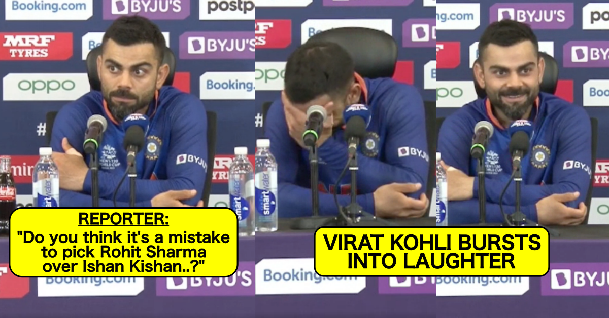 Watch: Virat Kohli Shuts Down A Journalist On The Question Of Replacing Rohit Sharma With Ishan Kishan