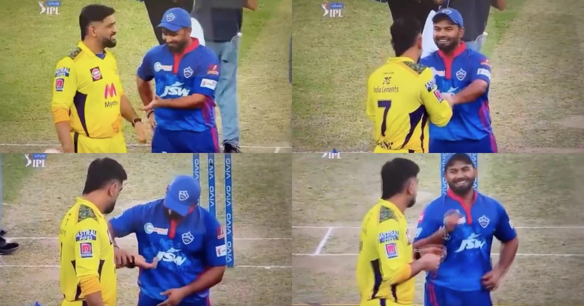 IPL 2021: Watch - MS Dhoni, Rishabh Pant Share Hearty Laughter Ahead Of CSK vs DC Match In Dubai