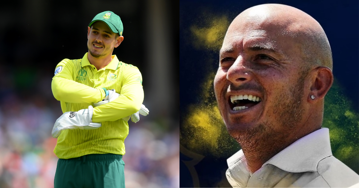 Herschelle Gibbs Hilariously Trolls Quinton de Kock After He Issues Apology