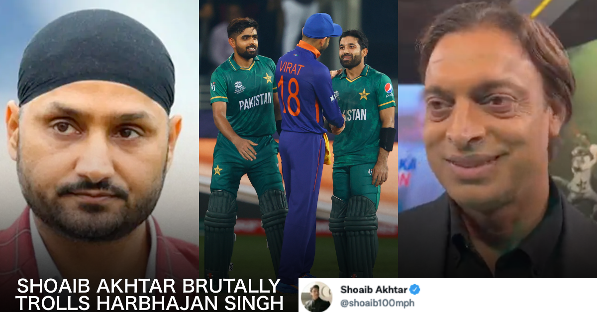 Shoaib Akhtar Trolls Harbhajan Singh