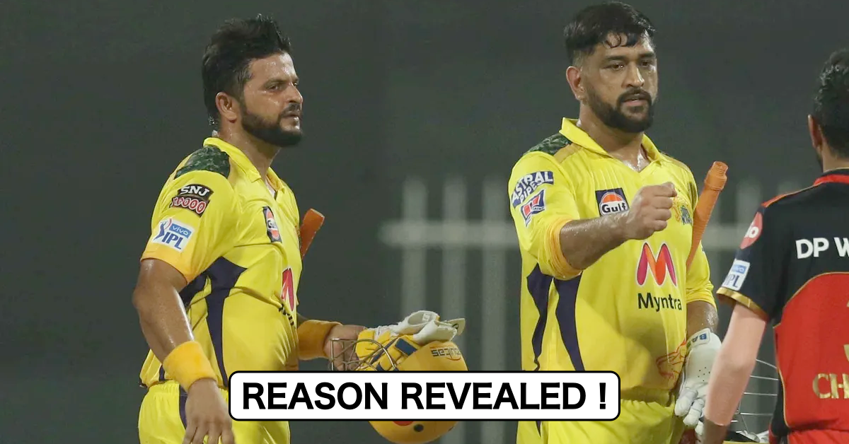IPL 2021: Revealed - Why Suresh Raina Isn't Included In CSK Playing XI Against DC