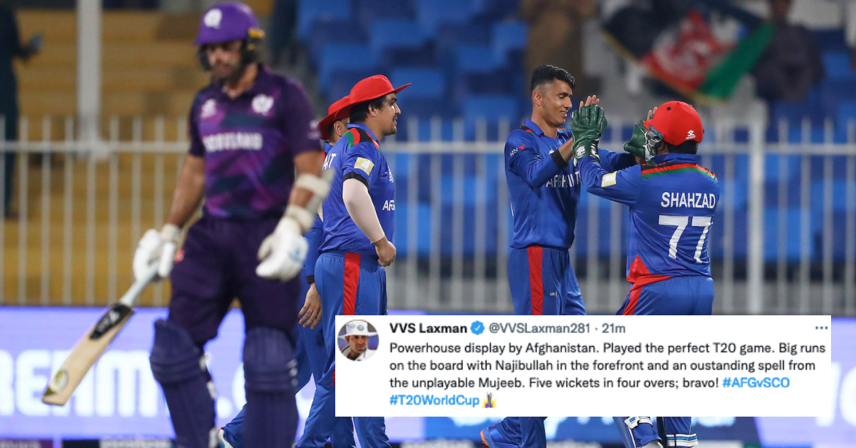 T20 World Cup 2021: "Powerhouse Display" Twitter Reacts As Afghanistan Thrash Scotland By 130 Runs