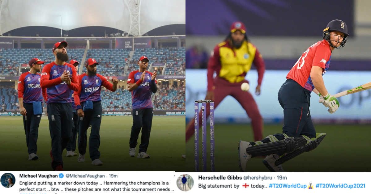 T20 World Cup 2021: Twitter Stunned As Defending Champions West Indies Get Crushed By England