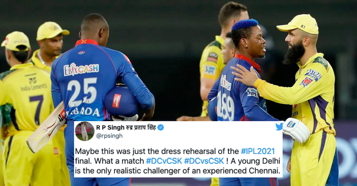 IPL 2021: Twitter Reacts As Delhi Capitals Take The Top Spot On Points Table With A Last-Over Win vs CSK
