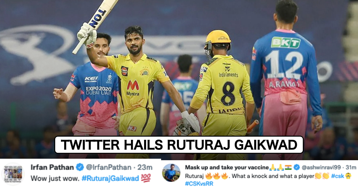 IPL 2021: Twitter Goes Crazy As Ruturaj Gaikwad Scores His Maiden IPL Ton