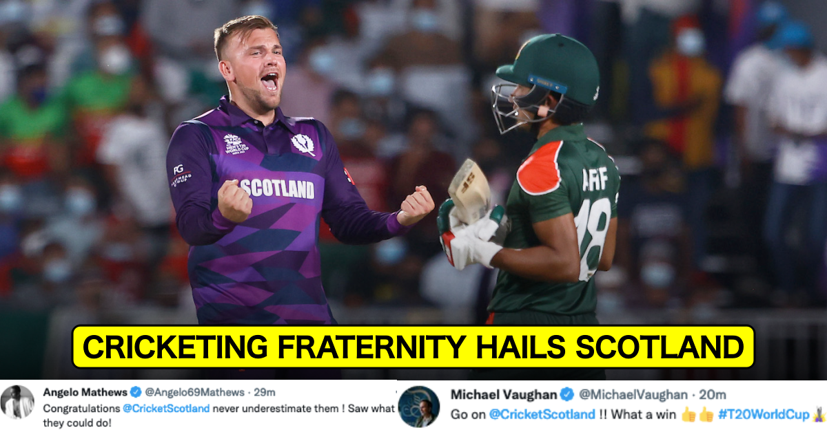 T20 World Cup 2021: Twitter Reacts As Scotland Beat Bangladesh By 6 Runs