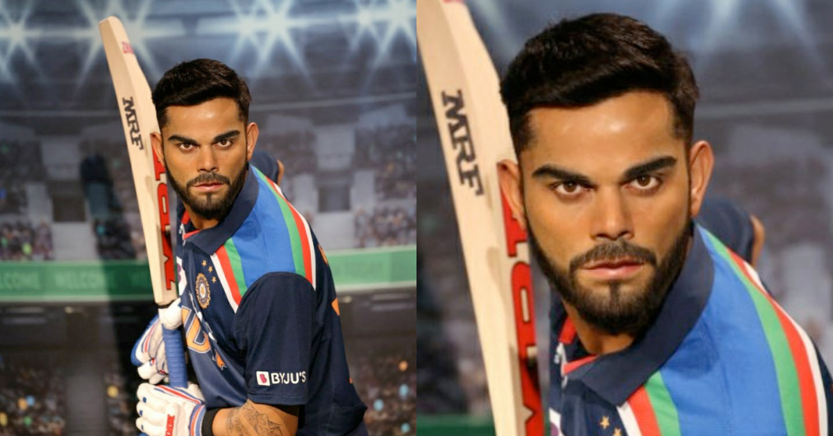 Virat Kohli’s Wax Statue Unveiled At Madame Tussauds Museum In Dubai