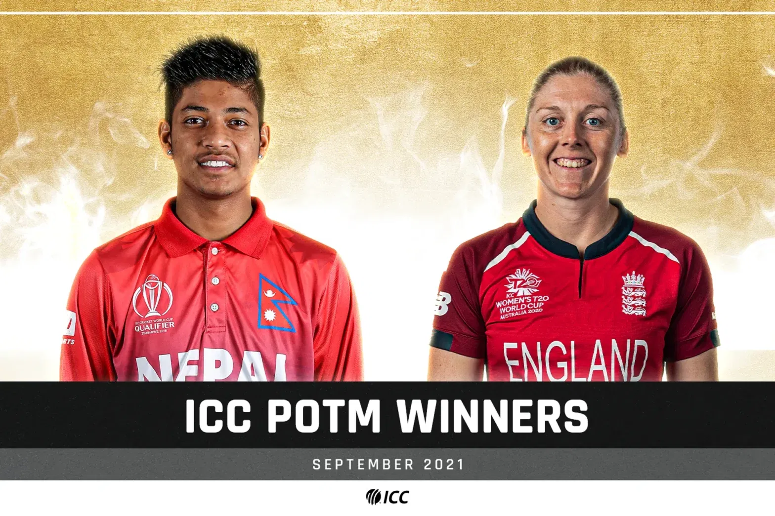 Sandeep Lamichhane, Heather Knight