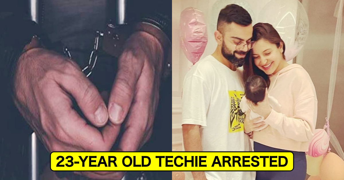 23-Year Old Techie From Hyderabad Arrested For Making Online Rape Threats To Virat Kohli's Vamika Daughter After India’s Loss To Pakistan