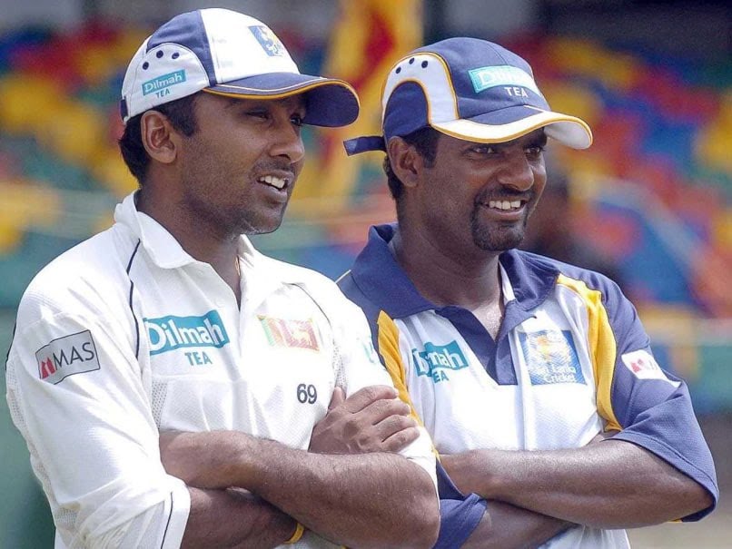 Mahela Jayawardene and Muttiah Muralitharan