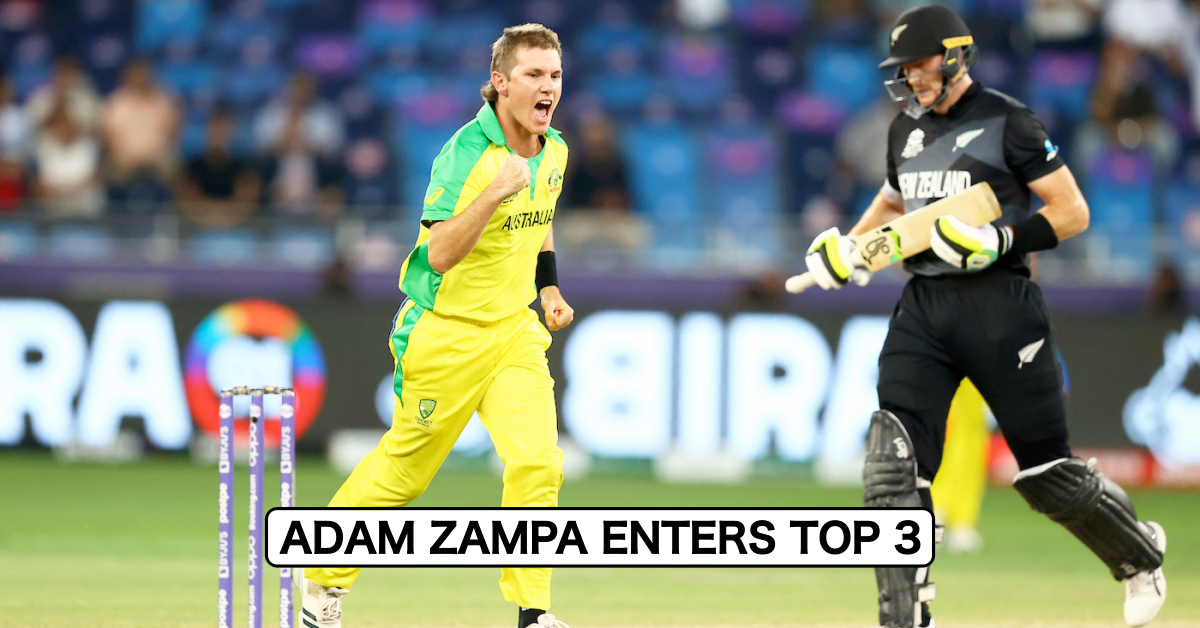 ICC T20I Rankings: Adam Zampa Breaks Into Top Three For Bowlers After Brilliant Show In T20 World Cup, Liam Livingstone Climbs To Third Spot In All-Rounders