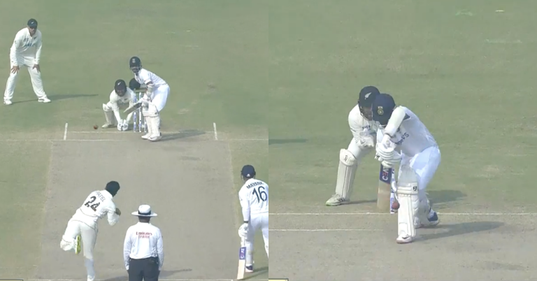 IND vs NZ 2021: Watch - Ajinkya Rahane's Abysmal Form Continues, Gets Dismissed LBW By Ajaz Patel