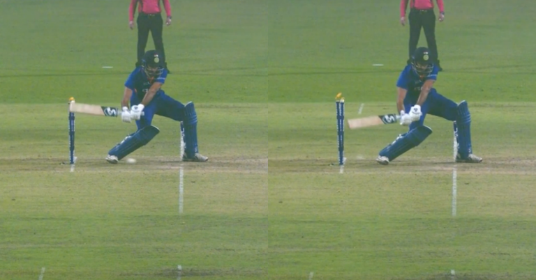 IND vs NZ 2021: Watch – Harshal Patel Becomes Second Indian After KL Rahul To Get Dismissed Through Hit Wicket In T20Is