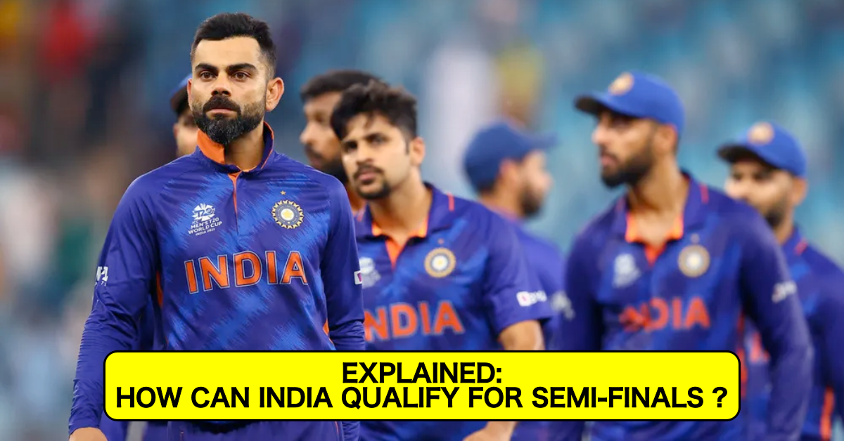 T20 World Cup 2021: Explained - How Can India Qualify For Semifinals