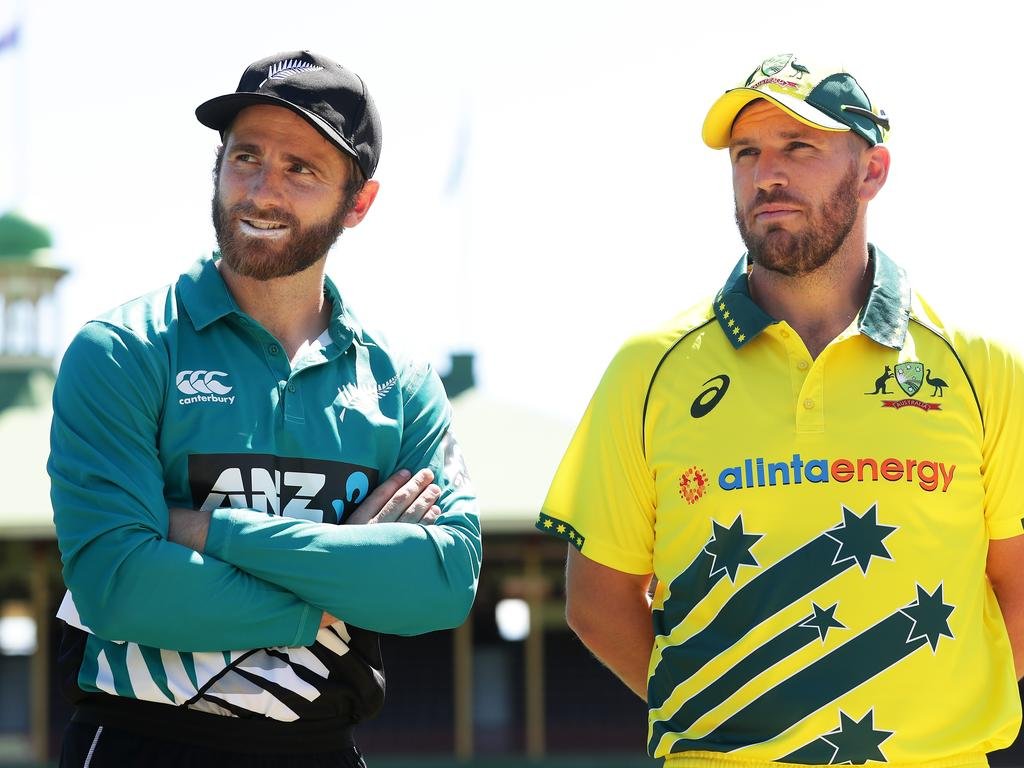 Kane Williamson and Aaron Finch
