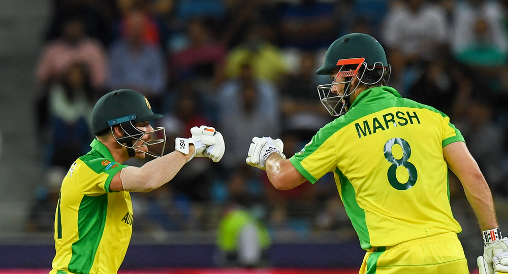 David Warner and Mitchell Marsh