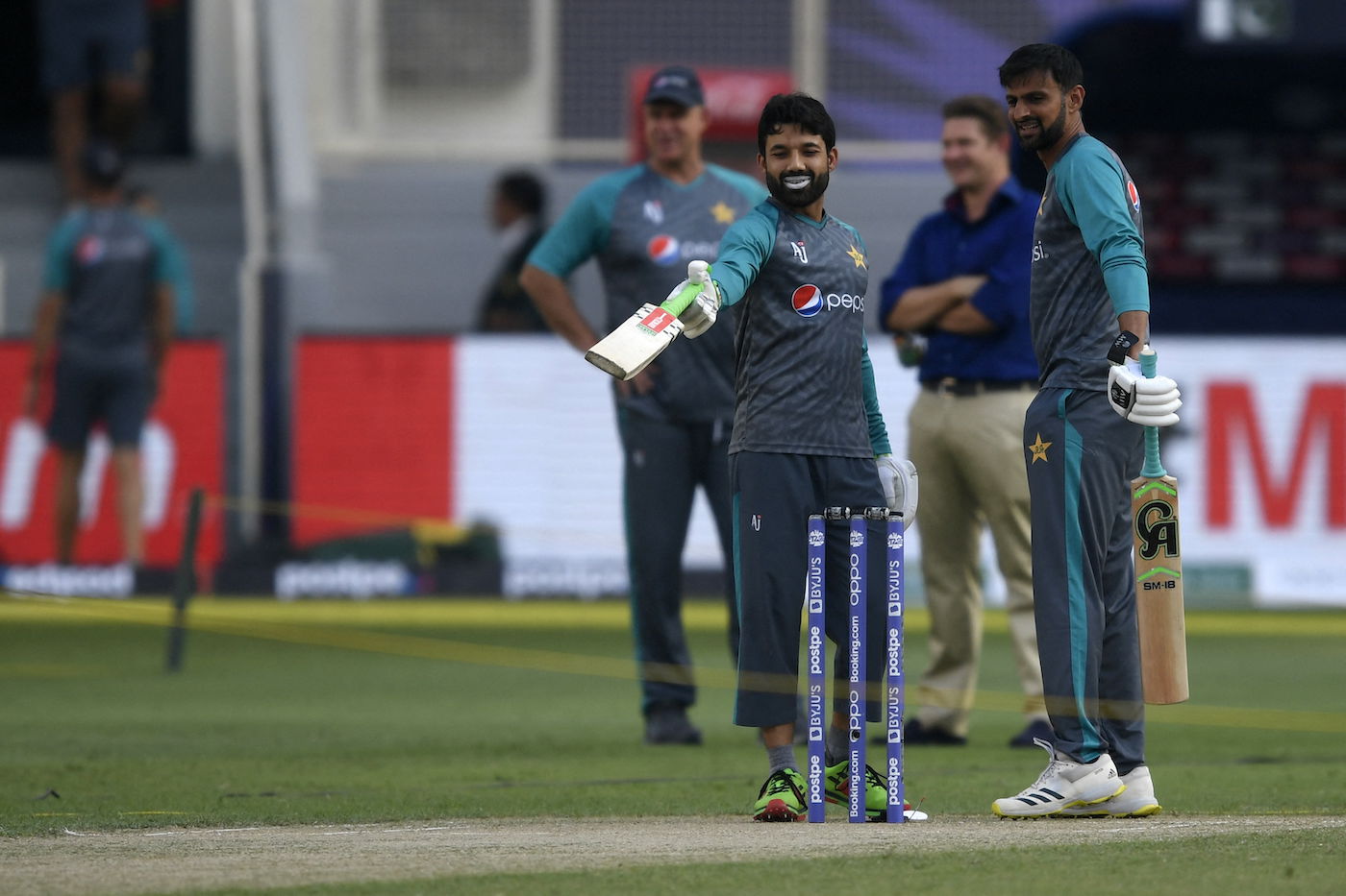 Mohammad Rizwan, Shoaib Malik.