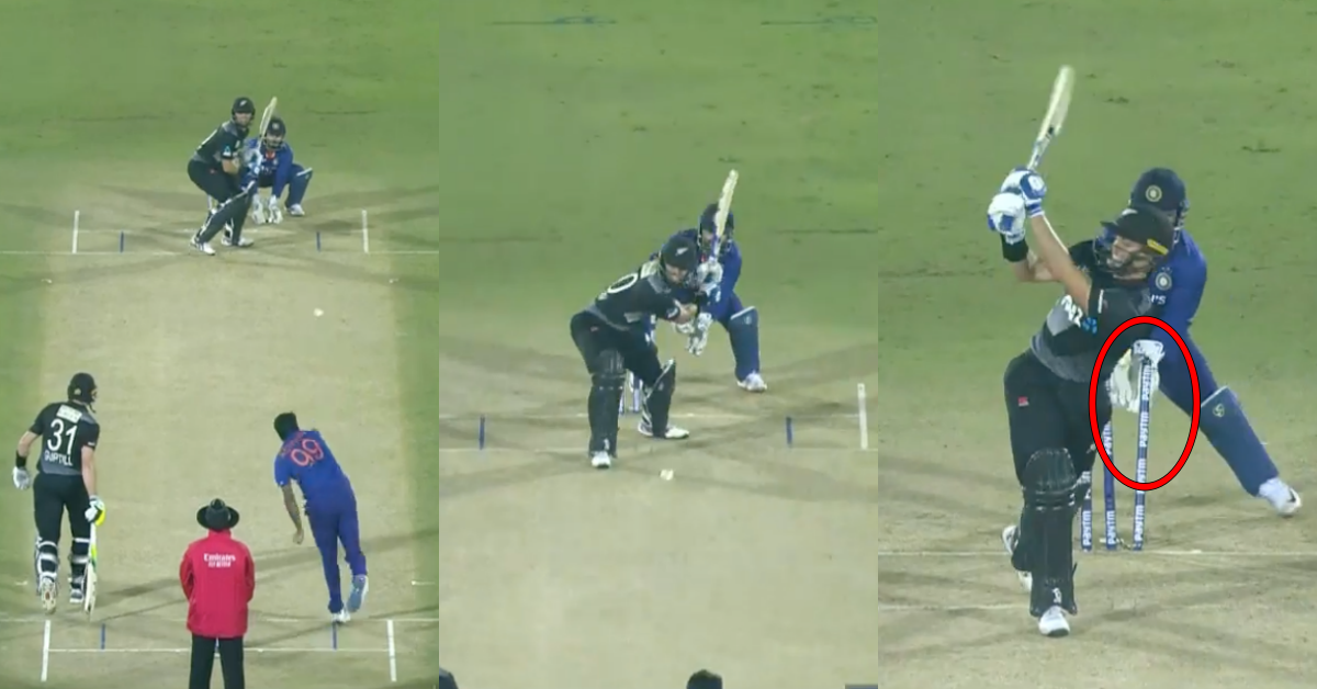 IND vs NZ 2021: Watch - Ravichandran Ashwin Outfoxes Mark Chapman To Claim His First Wicket Of The Night