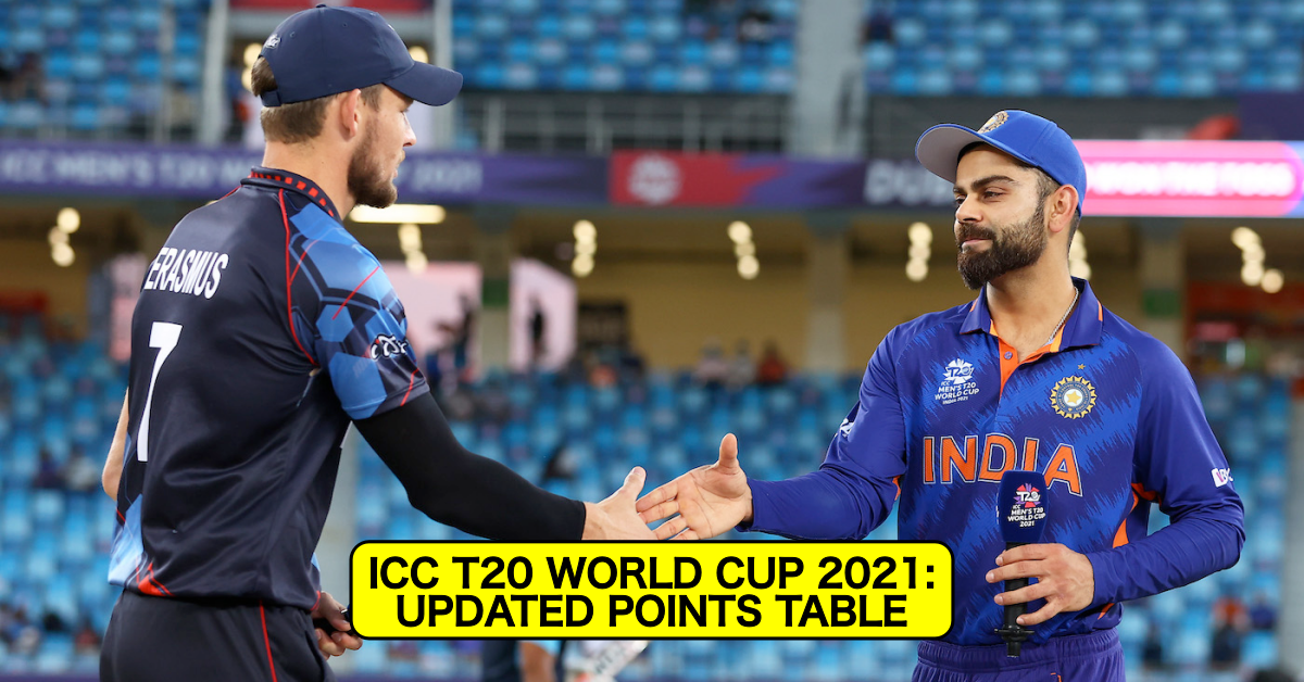 T20 World Cup 2021: Super 12 Points Table After India vs Namibia