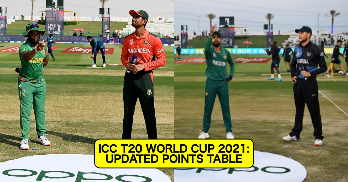 T20 World Cup 2021: Super 12 Points Table After Bangladesh vs South Africa And Pakistan vs Namibia