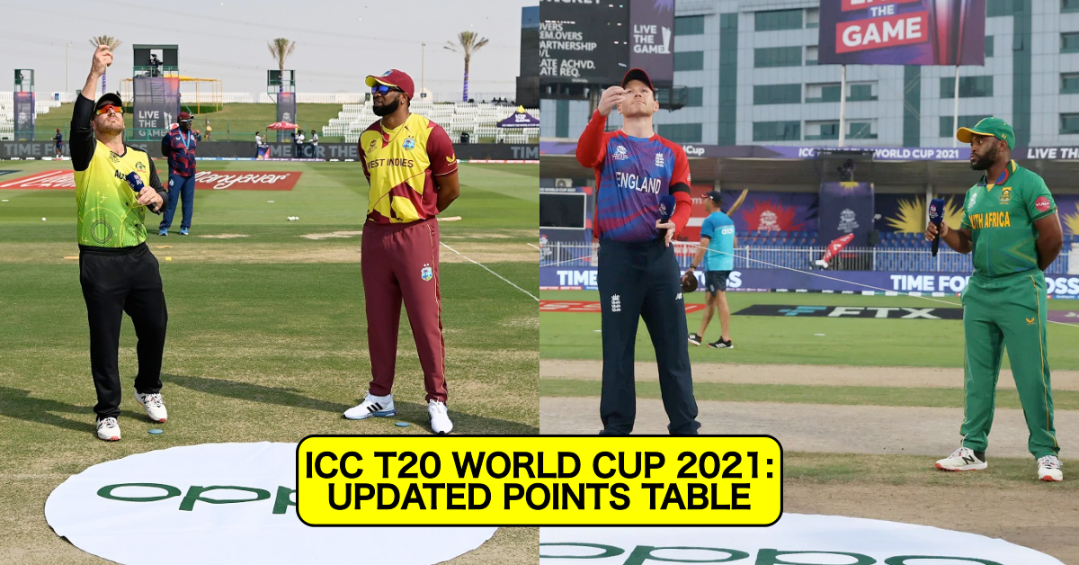 T20 World Cup 2021: Updated Super 12 Points Table After West Indies vs Australia & South Africa vs England