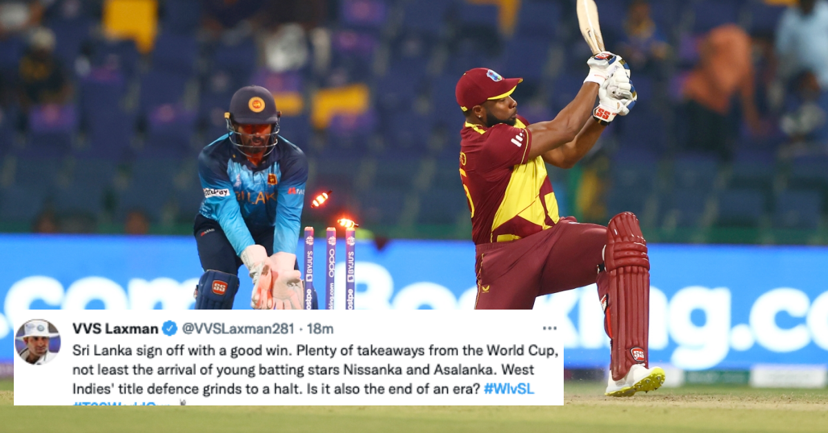 T20 World Cup 2021: Twitter Reacts As West Indies Are Knocked Out Of the Tournament By Sri Lanka