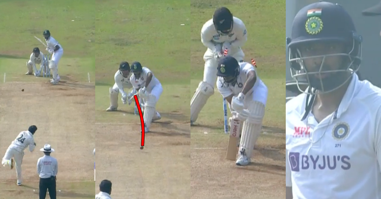 IND vs NZ 2021: Watch - Ajaz Patel Turns Big To Clean Up R Ashwin, Batsman Left Shell-Shocked