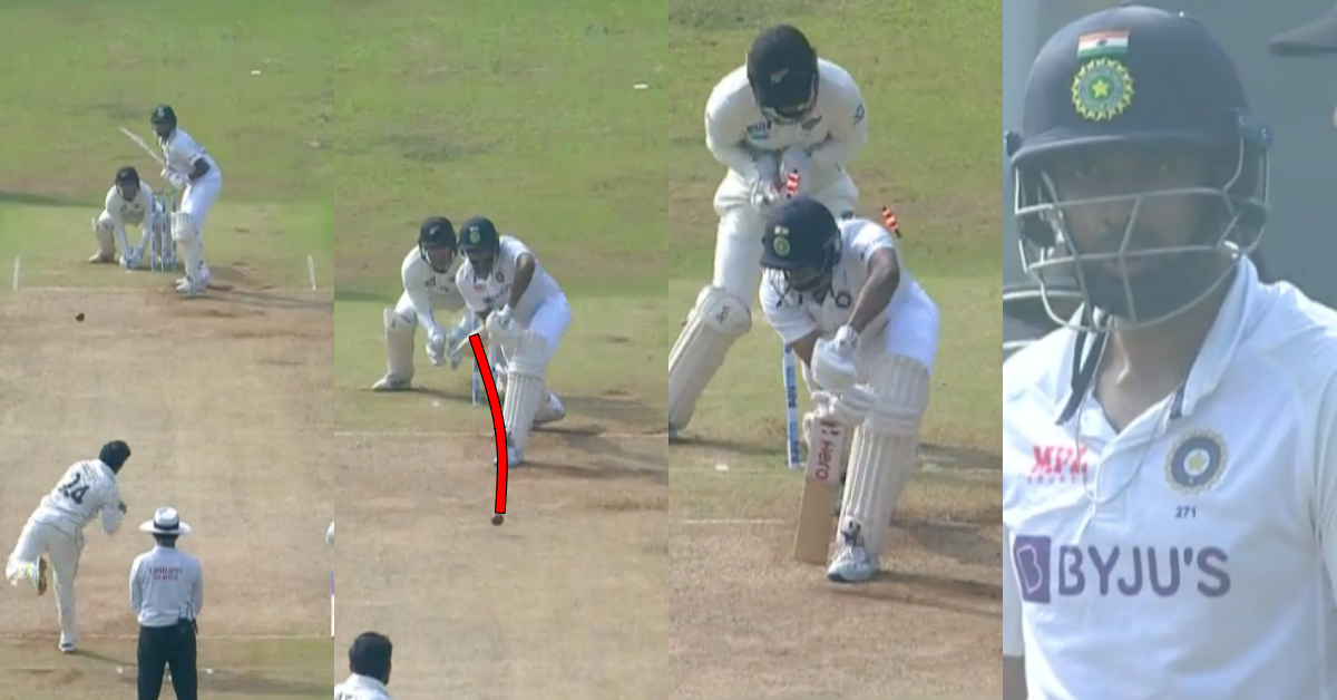 IND vs NZ 2021: Watch - Ajaz Patel Turns Big To Clean Up R Ashwin, Batsman Left Shell-Shocked