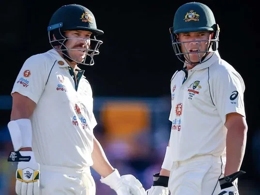 David Warner and Marcus Harris