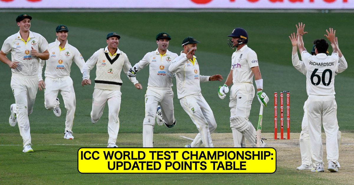 ICC World Test Championship 2021-23: Updated Points Table After 2nd Ashes Test Between Australia And England