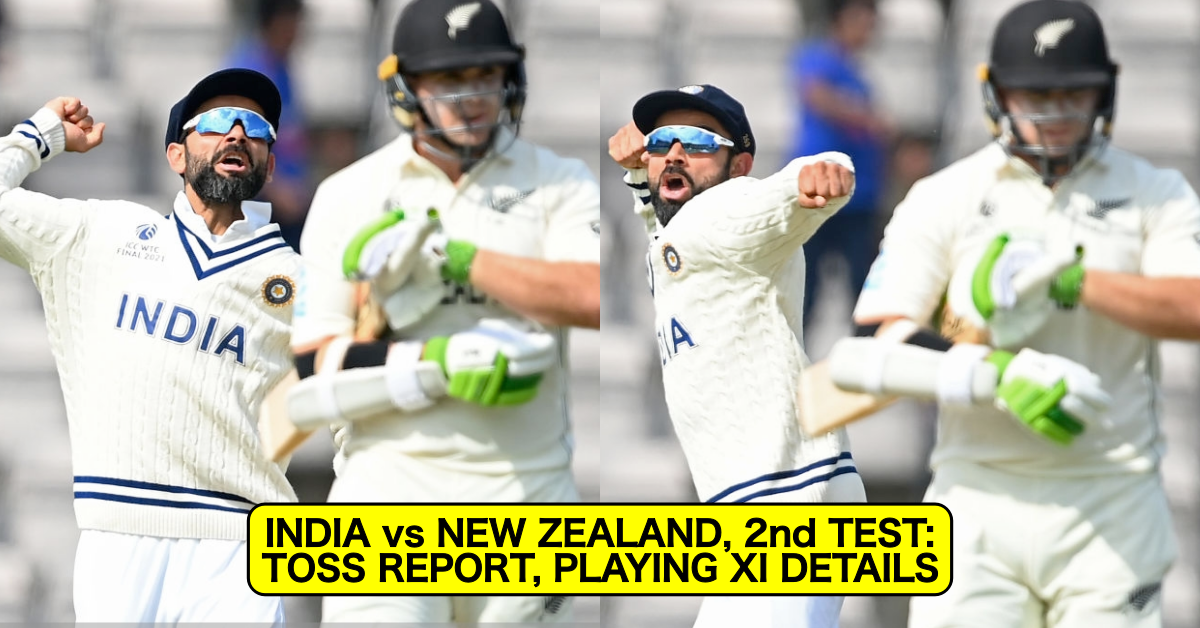 India vs New Zealand, 2021: 2nd Test, Mumbai – Toss Report