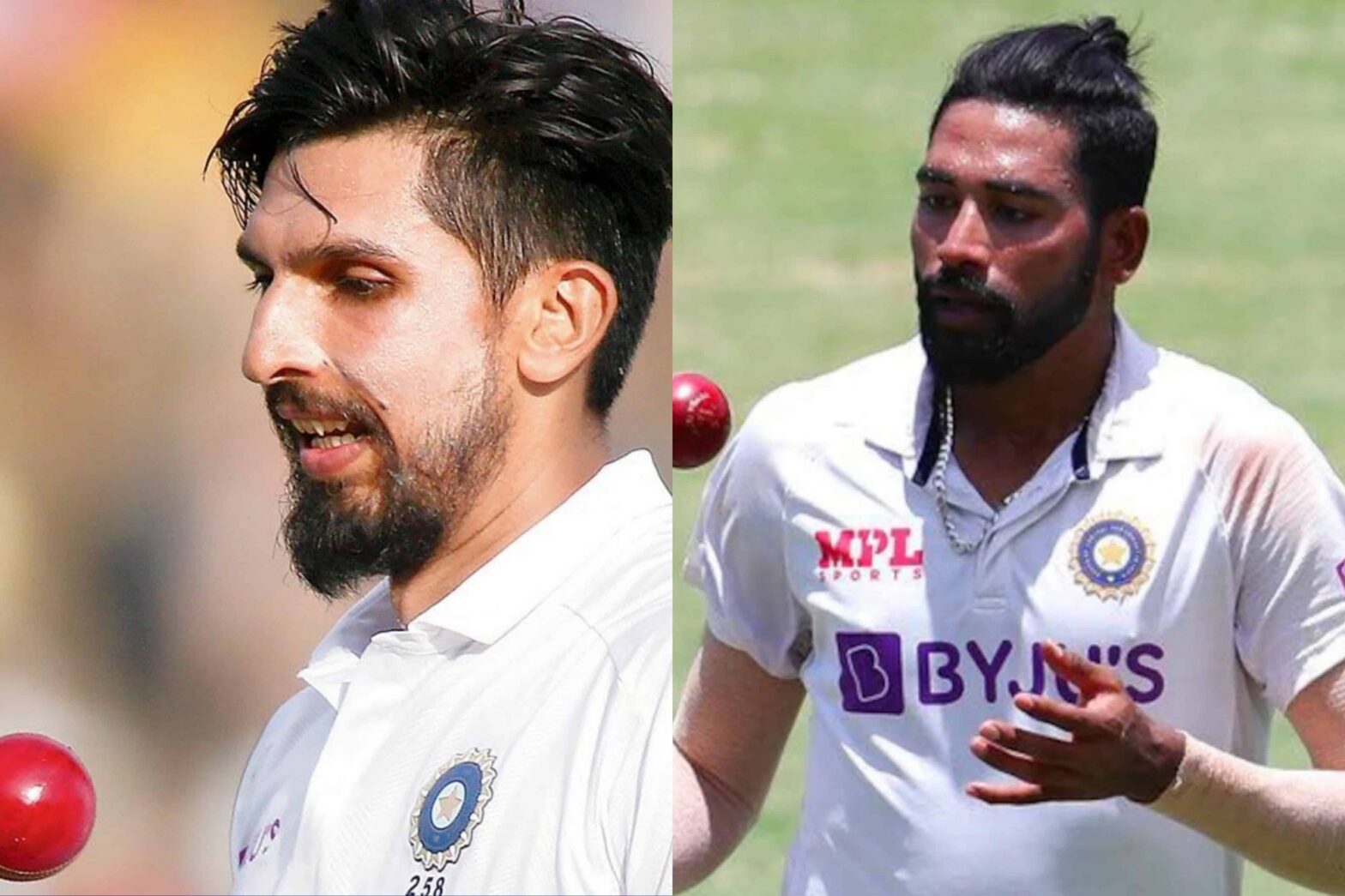 Ishant Sharma and Mohammed Siraj