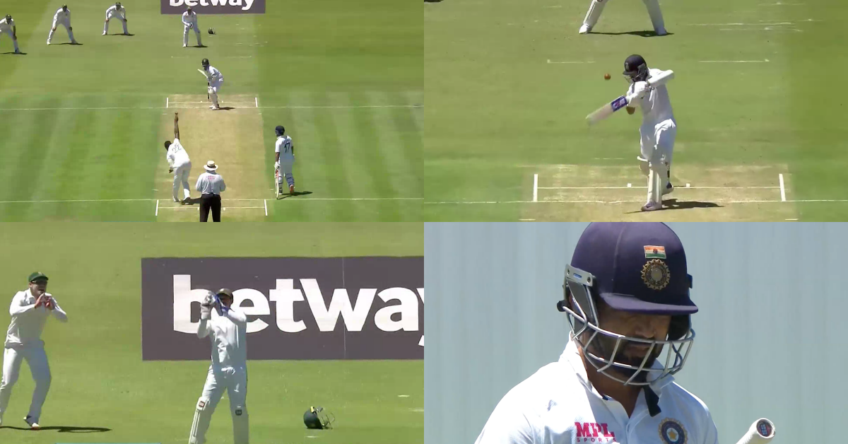 IND vs SA: Watch – Lungi Ngidi Sends Back Ajinkya Rahane Packing For 48