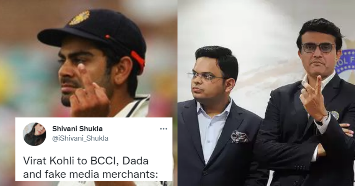 Virat Kohli Fans Target Sourav Ganguly And Jay Shah After The Former's Press Conference Ahead Of South Africa Departure