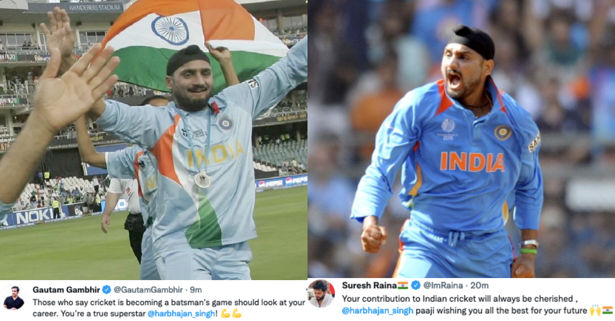 Twitter Reacts As Harbhajan Singh Decides To Call It Quits From All Forms Of Cricket