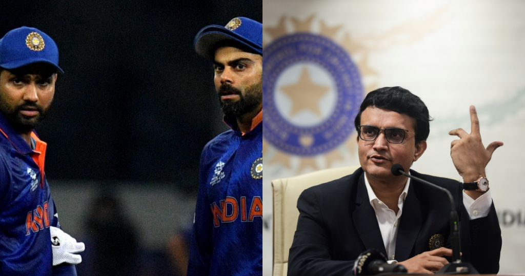 Bottom Line, There Can’t Be Two White-Ball Captains– Sourav Ganguly On Rohit Sharma Replacing Virat Kohli As ODI Captain