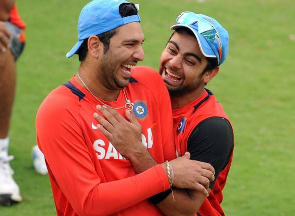 Yuvraj Singh, Virat Kohli