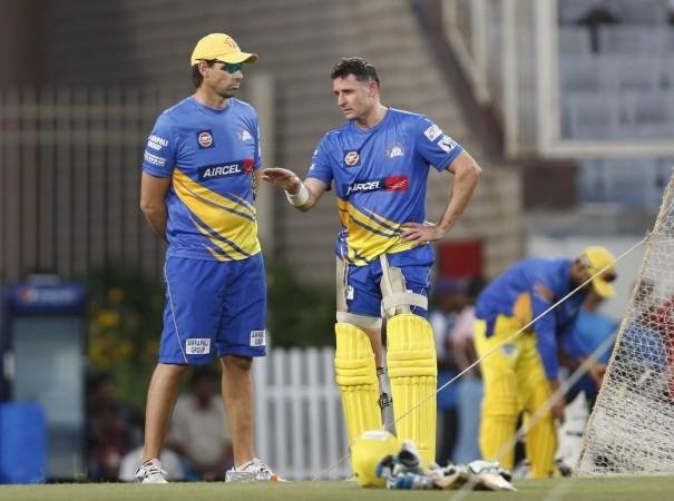 Stephen Fleming and Mike Hussey