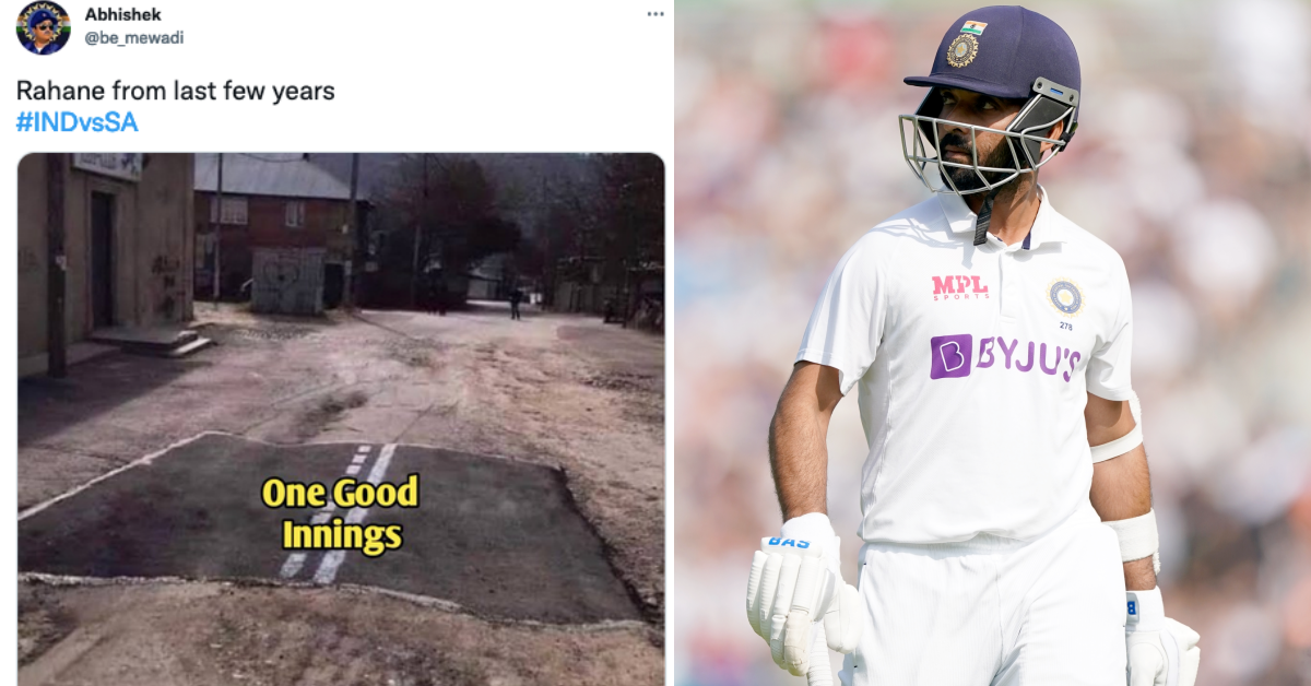 IND vs SA: Twitter Reacts As Ajinkya Rahane Gets Dismissed Cheaply Once Again