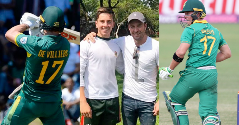 Dewald Brevis, AB de Villiers