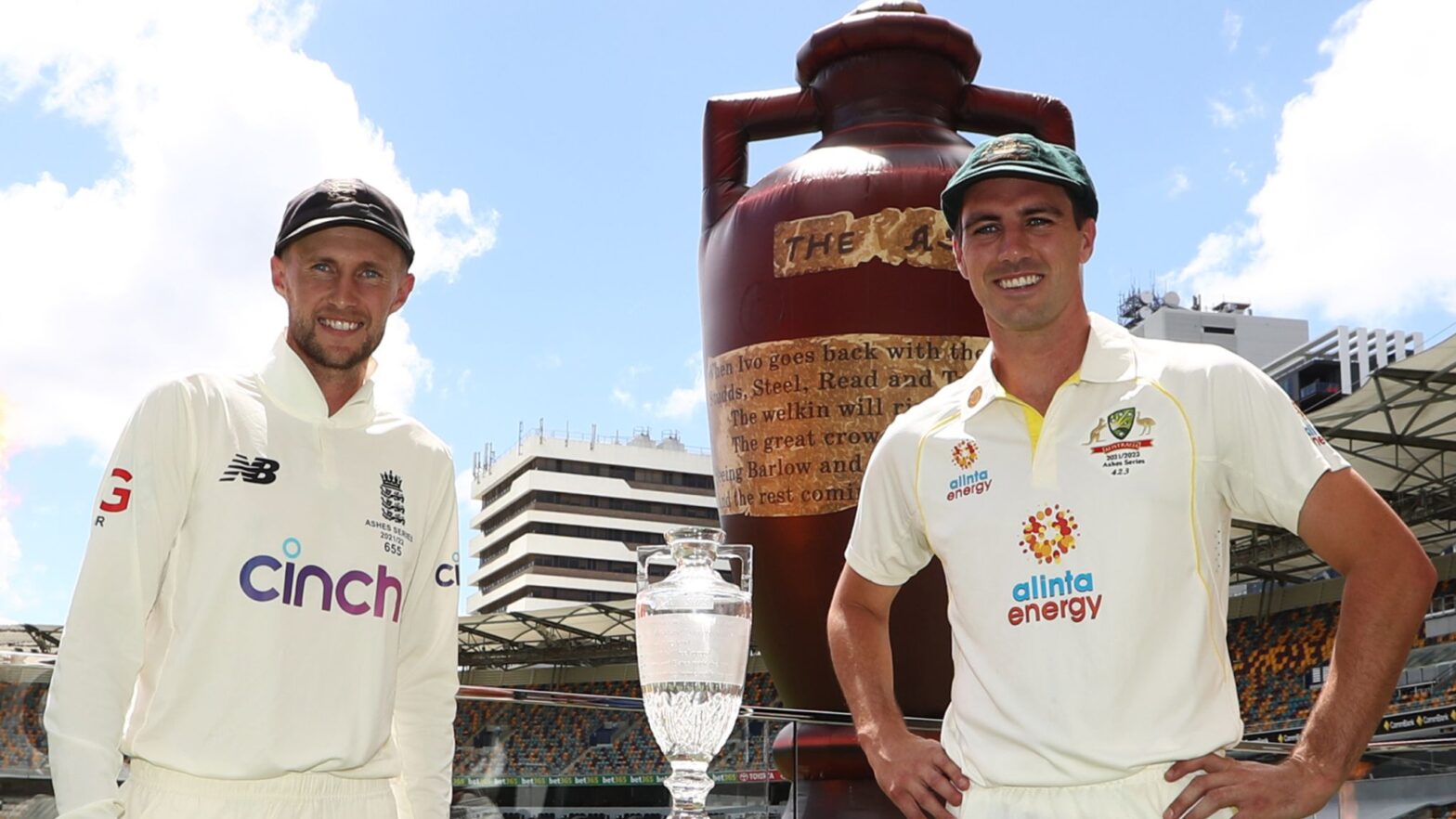 Pat Cummins and Joe Root