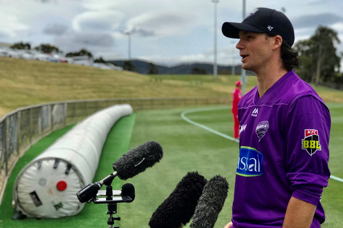 Peter Handscomb to captain Hobart Hurricanes. Photo- Hobart Hurricanes