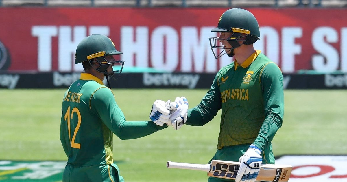 Quinton de Kock, Rassie Van Der Dussen