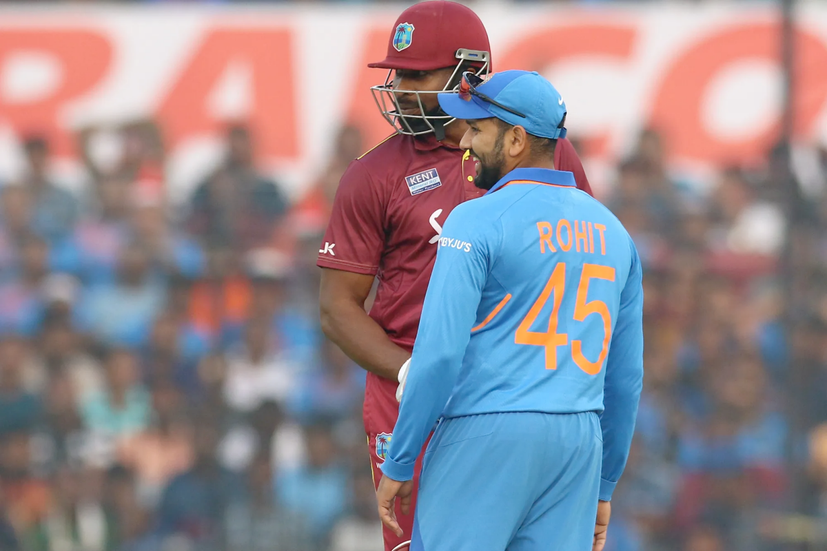 Rohit Sharma, Kieron Pollard, India, West Indies, India v West Indies