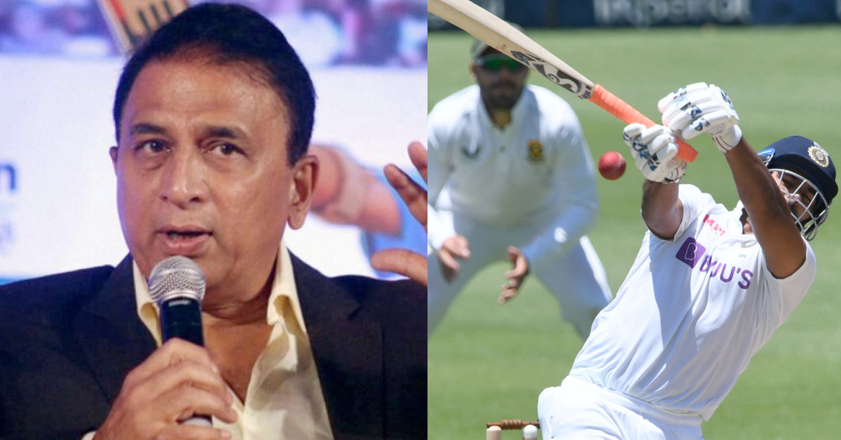 Sunil Gavaskar, Rishabh Pant.