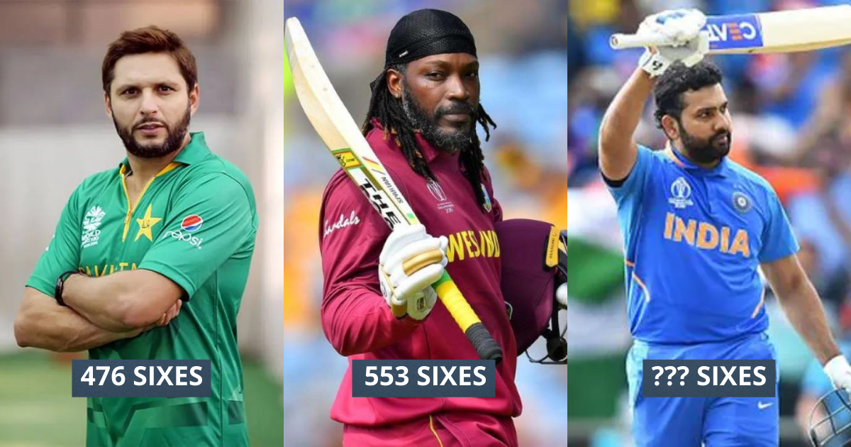 Top 10 Batsmen With The Most Sixes In International Cricket